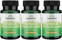Swanson Dhea et Pregnenolone Complex 60 gélules de légumes (3 boîtes)