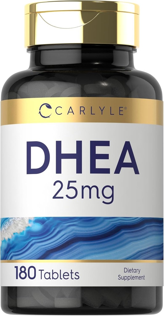 Supplément Carlyle DHEA pour les femmes et les hommes $ 25mg $ 180 Comprimés