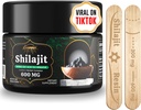 Sennasi 600 MG Shilajit Resin - Shilajit Supplement with Fulvic Acid & 85+ Trace Minerals for Energy, Immunity, Brain Power, 30 Grams