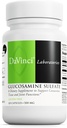 DAVINCI Labs Sulfate de glucosamine - Supplément alimentaire pour soutenir les fonctions conjonctives et articulaires - Sans gluten - 500 mg - 120 capsules