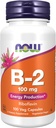 MAINTENANT Aliments suppléments, vitamine B-2 (Riboflavine) 100 mg, production d'énergie*, 100 gélules