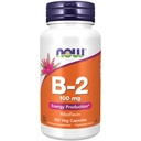 MAINTENANT Aliments suppléments, vitamine B-2 (Riboflavine) 100 mg, production d'énergie*, 100 gélules