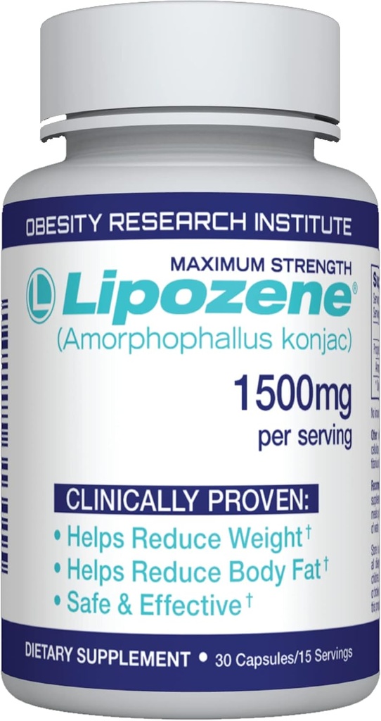 Lipozene® Diet Weight Loss Suppléments - 1 bouteille 30 capsules -