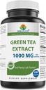 Brieofood Extrait de thé vert 1000 mg par portion (Min 50% Polyphénols) - 250 Capsules - 3e laboratoire de parti testé pour la pureté et la qualité