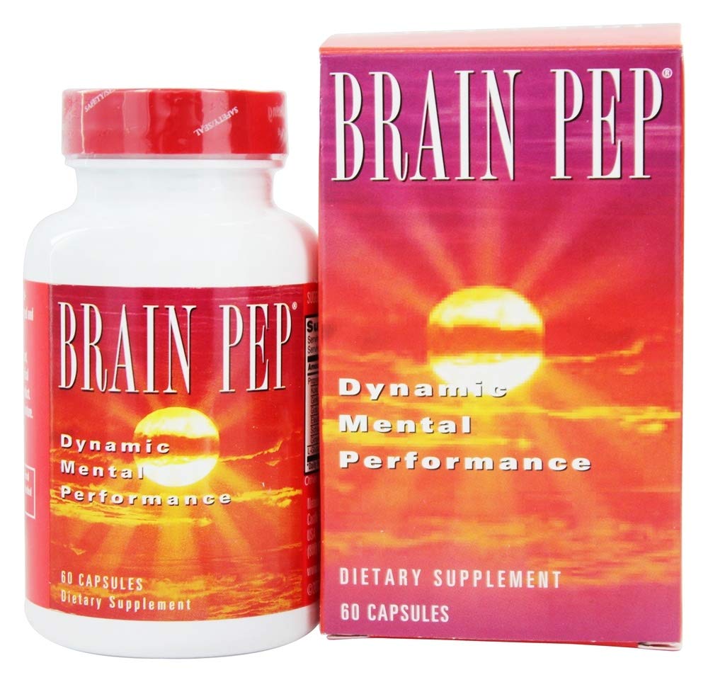 Equilibre naturel Cerveau Pep.com Supplément fonction cérébrale avec Ginkgo Biloba, Kola Nut.com aide à soutenir l'amélioration de la mémoire, du focus et de la clarté mentale.