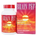 Equilibre naturel Cerveau Pep.com Supplément fonction cérébrale avec Ginkgo Biloba, Kola Nut.com aide à soutenir l'amélioration de la mémoire, du focus et de la clarté mentale.