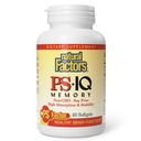 Facteurs naturels - Mémoire PS-IQ 25mg, soutient la fonction cérébrale saine, 60 gels doux