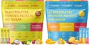 Keto Vitals Tropical & Original Assorted 2 Pack Bundle Electrolyte Powder Bundle - Variety Pack of Tropical and Original Flavors | Sugar Free, Zero Calorie, Zero Carb | Easy Travel Stick Packs | Ket