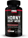 Force Factor Horny Goat Weed for Men, Natural Male Drive and Vitality Supplement with Natural Ingredients for Superior Absorption, Fundamental Series, 750mg, 60 Capsules