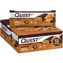 Quest Nutrition Bars de protéines de beurre d'arachides, 18g de protéines, 1g de sucre, 3g de glucides nets, sans gluten, 12 Compte