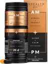 JSHealth Vitamines, AM + PM Formule de multivitamine quotidienne pour les femmes et les hommes (60 comprimés, 30 jours d'approvisionnement)