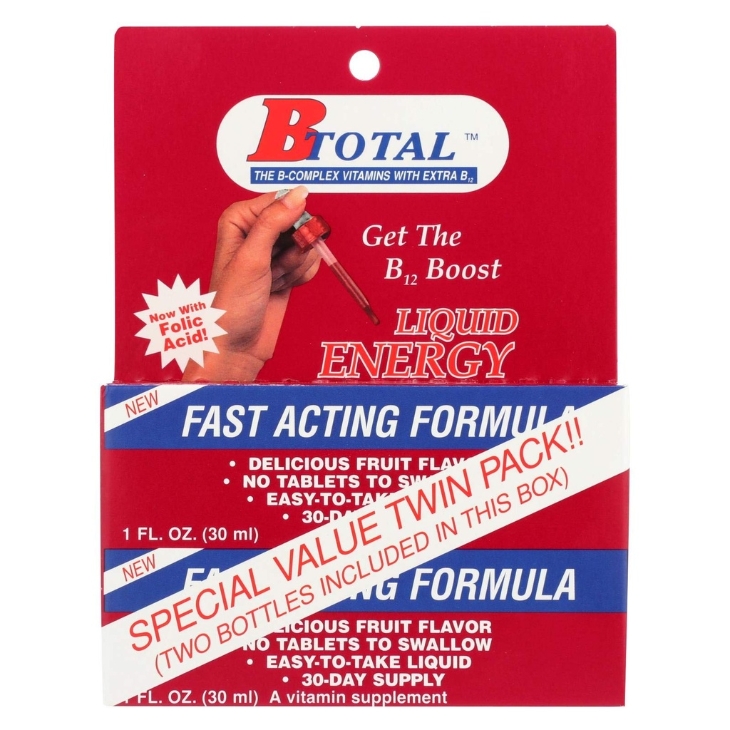Sublingual Products B-Total Twin Pack - 2 fl oz