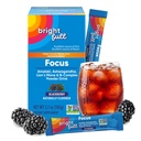 Supplément Focus Sucre sans supplément diététique Mélange avec Ashwagandha, Lion, B Vitamines B1 B2 B3 B5 B6 B12, pour la performance cognitive et la clarté BlackBerry, 21 jours d'approvisionnement