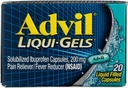 Réducteur de douleur advil / Réducteur de fièvre Liqui-Gels 20 CP - Acheter des paquets et économiser (paquet de 2)