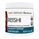 Host Defense Reishi Powder - Champignon Mycélium Powder - Supplément de soutien cardiaque et immunitaire - Champignon Supplément pour soutenir l'énergie et la vitalité - Aides au bien-être général - 3,5 oz (66 portions)*