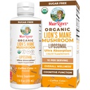 MaryRuth Organics Lions Mane Supplement d'Ultra Absorption Liposomale de Lion Full Spectrum Lion's Mane Mushroom de 200mg Beta-Glucans par service