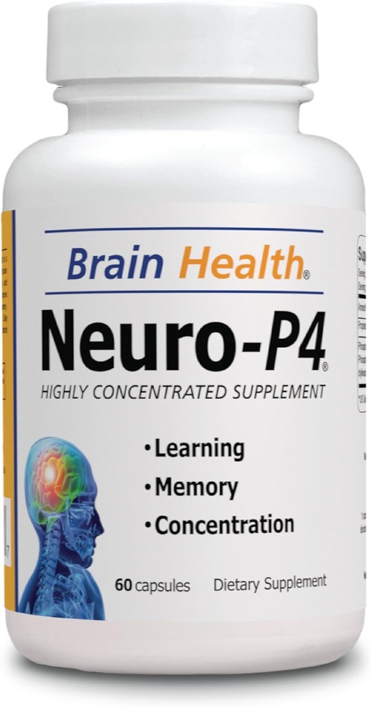 Neuro P4-60 Caps - Supplément hautement concentré - Supplément diététique 100% naturel