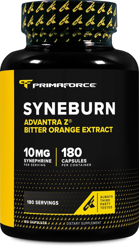 Supplément PrimaForce Syneburn, 180 Capsules – Synéphrine de ADVANTRA Z