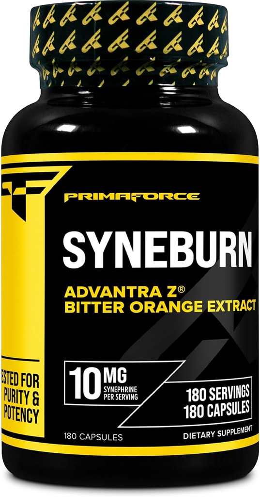 Supplément PrimaForce Syneburn, 180 Capsules – Synéphrine de ADVANTRA Z