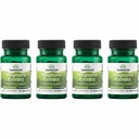 Swanson Magnolia Bark-Herbal Supplément traditionnellement utilisé pour promouvoir le système nerveux et le soutien de la santé digestive-Peut promouvoir la santé respiratoire et le soutien du stress (30 capsules veggies, 200mg chacune) 4 Pack
