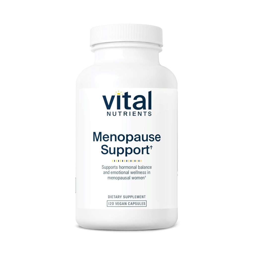 Vital Nutrients Ménopause Support de la ménopause Complément végétalien pour les femmes Complexe herbacé avec Black Cohosh et Vitex Tree Berry pour Hormone Balance Support de la ménopause