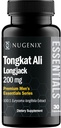Nugenix Essentials Tongkat Ali pour les hommes, Soutien pour la santé des hommes, Longjack Eurycoma Longifolia Extrait, 30ct