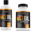 MCT Oil Capsules et Pure C8 MCT Oil Bundle.