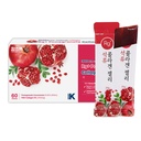 Rg+ Anti-Aging Korean-Beauty Pomegranate Collagen Jelly 20g x60 Stick/ + Ginseng Concentrate + Vitamine C&E pour le soutien immunitaire, peau, cheveux, ongles et articulations(60)