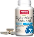Formules de glutathione Réduit 500 mg - 60 Capsules de Véggie - Antioxydant intracellulaire - Suppléments de glutathione de qualité - Soutient le recyclage des vitamines C et E - Non-OGM - Sans gluten - Vegan