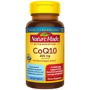 Nature faite CoQ10 200mg par portion avec extrait de poivre noir pour l'absorption accrue d'éléments nutritifs, CoQ10 Supplément pour le soutien de la santé cardiaque, 60 Softgels, 30 jours d'approvisionnement