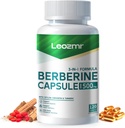 Supplément berbère - Berberine 1500mg par portion,120 Capsules - Berberine HCI - Berberine Plus - Plus Pure True Ceylan Cinnamon, Berberine HCI Root Suppléments Pills