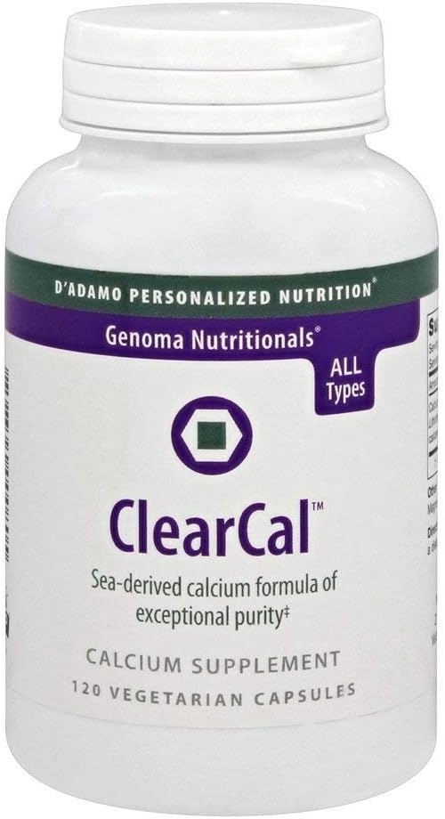 D'Adamo nutrition personnalisée - ClearCal 120 vcaps