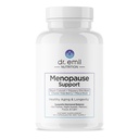 DR. EMIL NUTRIITION Ménopause Suppléments pour femmes - Ménopause multisymptômes pour les flashs chauds, les sueurs nocturnes et les ailes d'humeur - Pilules de soutien à la ménopause avec cohos noirs - 30 jours d'approvisionnement