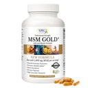 NWC Naturals MSM Gold – Supplément enzymatique systémique avec curcuma, lycopène de tomate et biopérine pour l'absorption des nutriments – Soutien des articulations et des muscles – 150 capsules végétariennes antioxydantes-rich