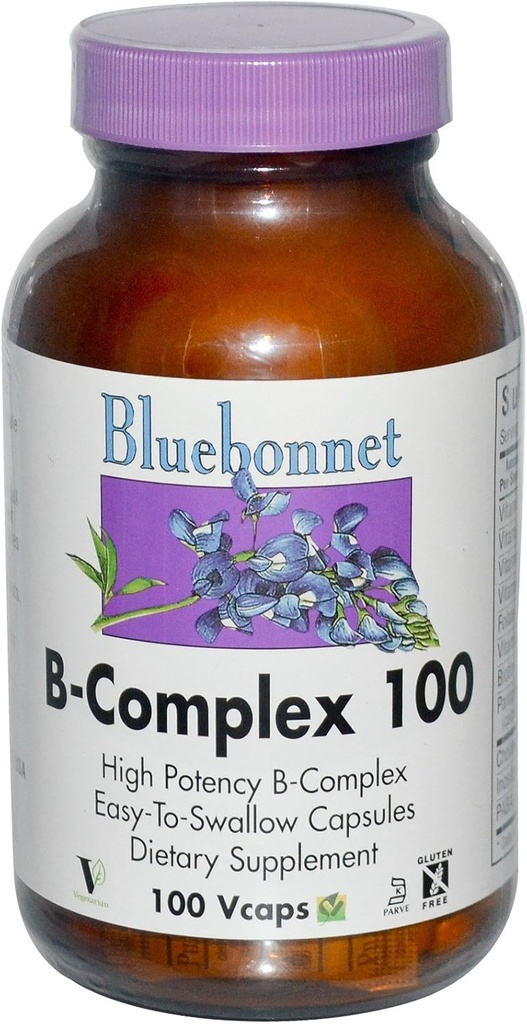 Bluebonnet - B-Complex 100mg - 100 gélules