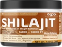 Shilajit Résine biologique pure himalayenne - Supplément Shilajit de 30g avec 85+ minéraux traces, acide fulvic, racine d'Ashwagandha, Tongkat Ali & More Herbal - Soutien immunitaire, production d'énergie et santé du cerveau