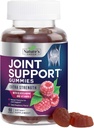 Gommies de soutien conjoints Supplément Glummy Glucosamine Extra Strength avec vitamine E - Cartilage naturel et soutien mixte santé et flexibilité, meilleur soutien Glumosamine Chew pour les hommes et les femmes - 60 Gommies