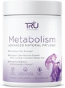 TRU Supplements Metabolism, Advanced Fat Loss, Fight Cravings, Boost Mood, No Jitters or Crash, 30 Servings