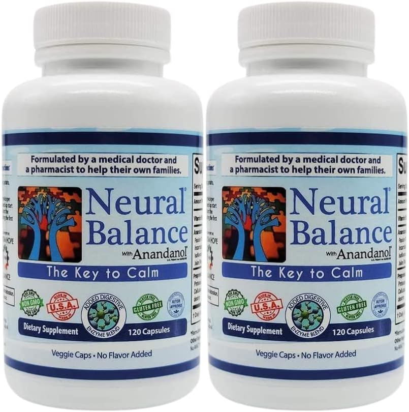BALANCE NEURALE Anandanol avec mélange d'enzyme digestive propre (capsules, 2 paquets)