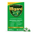 Supplément Santé IBgard Gut, Capsules d'huile de menthe poivrée pour le confort abdominale, 12 Capsules