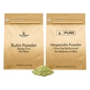 INGRÉDIENTS ORIGINAUX Hespéridin poudre et poudre de rutine, 4 oz chacun, toujours pur, supplément alimentaire, laboratoire vérifié