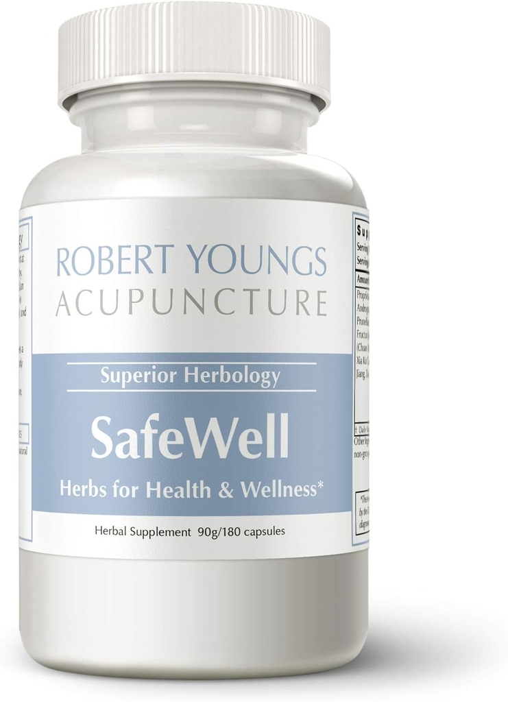 SafeWell Formule de stimulation du bien-être à base de plantes (180 capsules)