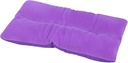 Atsuwell Plaque de chauffage micro-ondes, 6 x 11 Plaque de chauffage Micro-wavable pour les crampes, l'estomac, le genou, le muscle, les articulations, l'humidité Rice Heaing Pad pour le compresseur chaud, violet