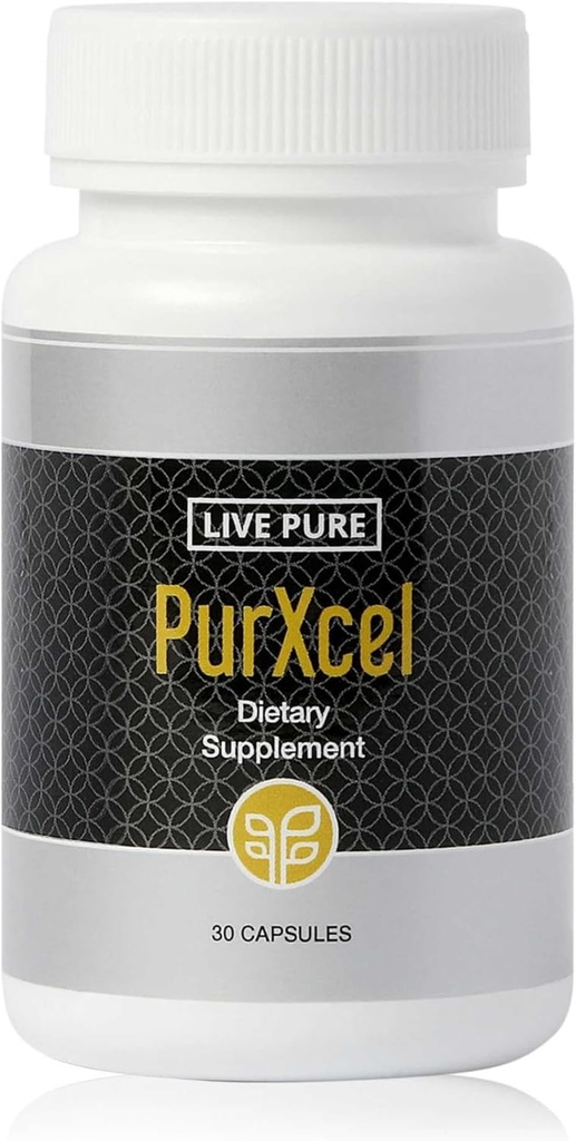 PURE PurXcel Antioxydant Supplément de 30 Capsules d'un mélange d'antioxydants à base de glutathion et de superoxyde Dismutase prend en charge la peau, les articulations et le nettoyage naturel