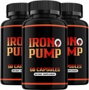 Iron Pump Formula Dietary Supplément, performances masculines, Capsules de pompe à fer Max Formula, Max Support, Pills de soutien
