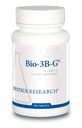 Recherche en biotechnologie Complexe de vitamine B Bio-3B-G, supplément complexe de vitamine B pour le stress, l'énergie et la santé adrénale Supplément sans gluten 180 comprimés