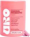 O Positiv URO probiotiques vaginaux pour les femmes pH Équilibre avec les prébiotiques et lactobacillus mélange probiotique - supplément de santé vaginale - Promouvoir l'odore vaginale saine et la flore vaginale, 60 comtes (paquet de 1)