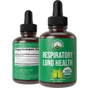 Détox de poumon biologique USDA pour les fumeurs et les non-fumeurs avec 6 ingrédients top. Feuille de Mullein, racine de marshmallow, Calendula. Les poumons nettoient pour une meilleure santé respiratoire. Supplément de teinture pour gouttes liquides
