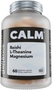 Génétique des champignons Reishi, supplément L-Theanine & Magnésium – Capsules de champignons adaptogènes