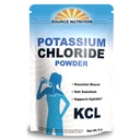 Source Nutrition Poudre de chlorure de potassium - Supporte l'hydratation et les niveaux de liquide, substitut de sel de table, excellente source de potassium - supplément KCL (8 oz.)